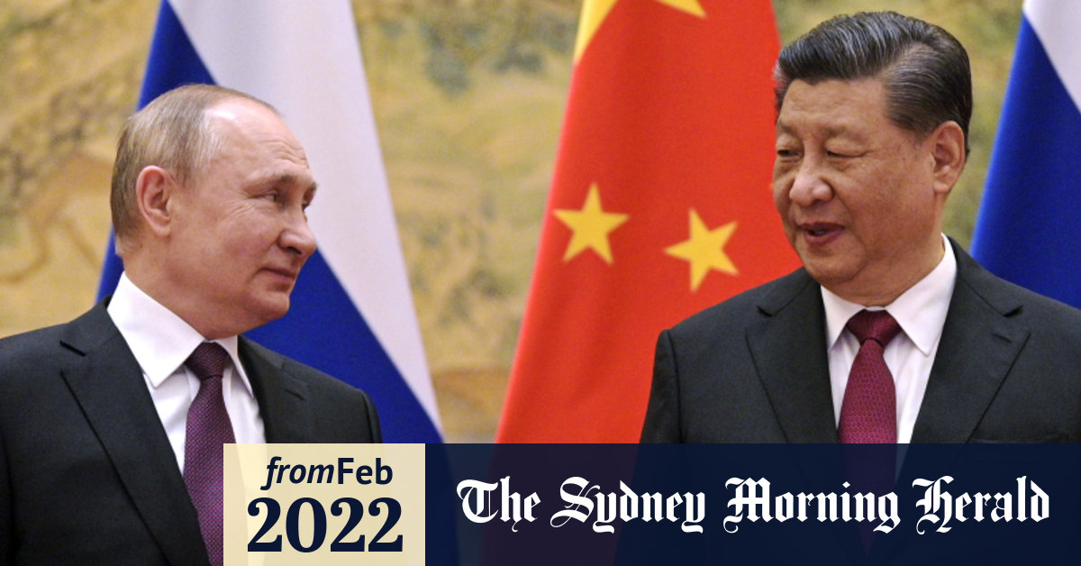 Russia and China alliance a seismic change to world order